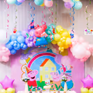 Peppa pig kids theme decor