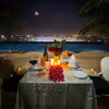 Poolside candlelight dining in Delhi NCR