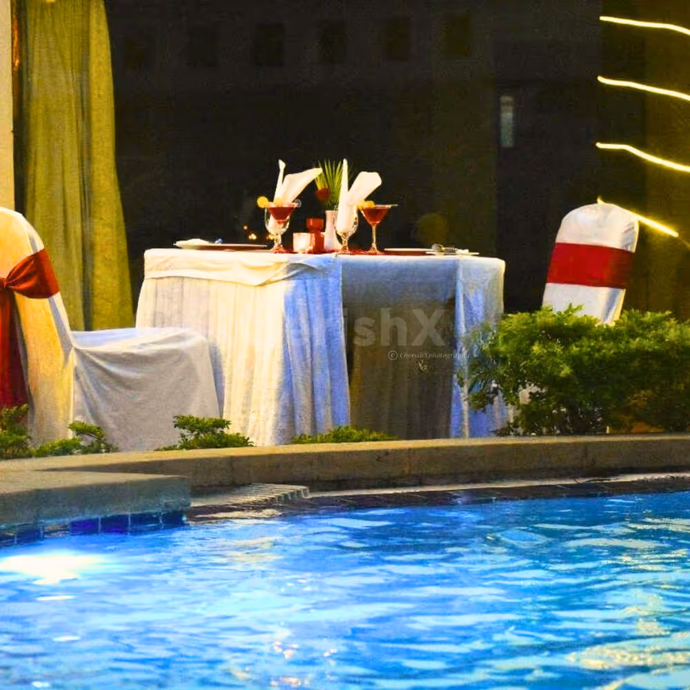 Romantic Poolside Dinner at Koramangala, 4th Block