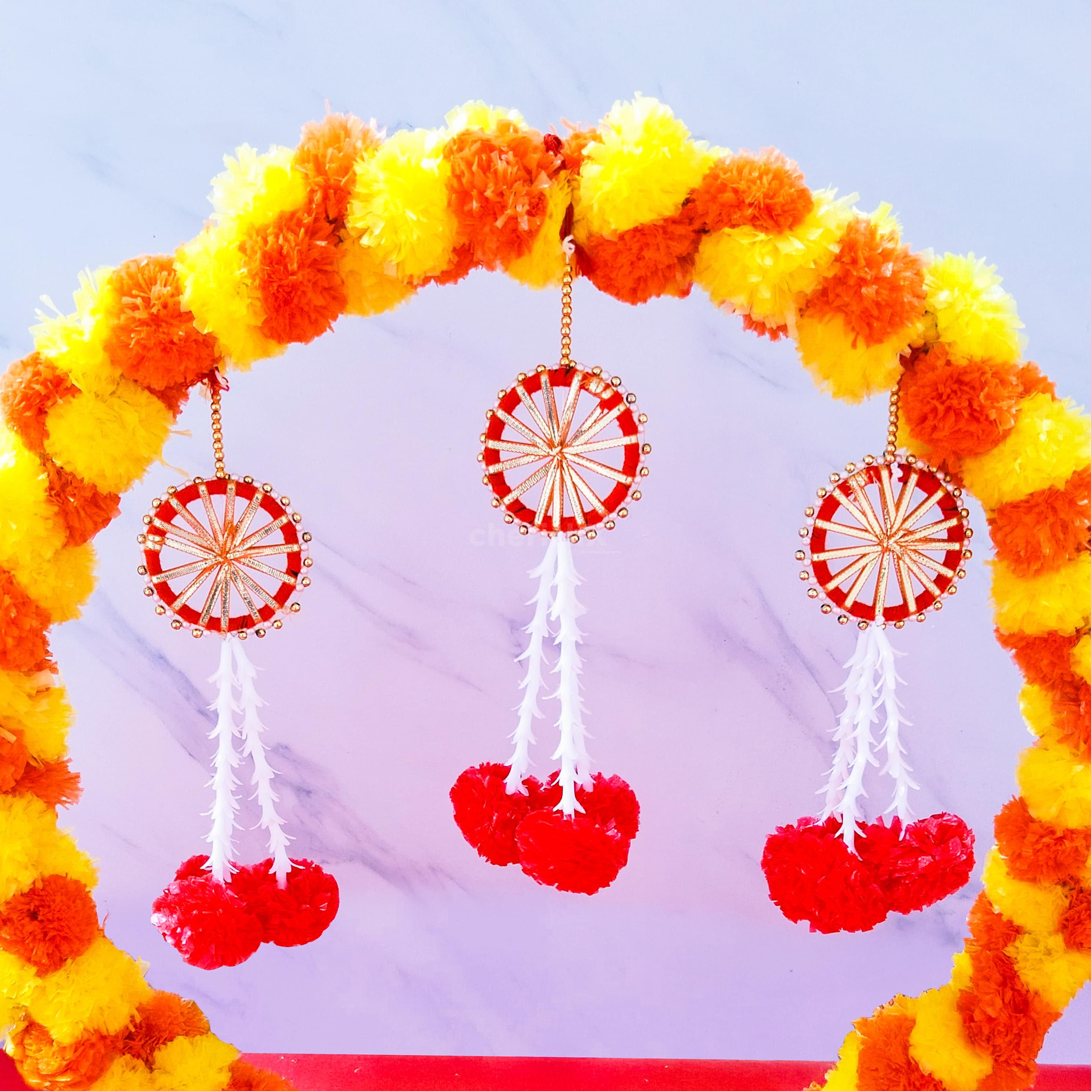 Let the Ganpati idol setup bestow the divine energies on the ambience