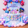Balloons in the air and stickers everywhere kids birthday flex on max