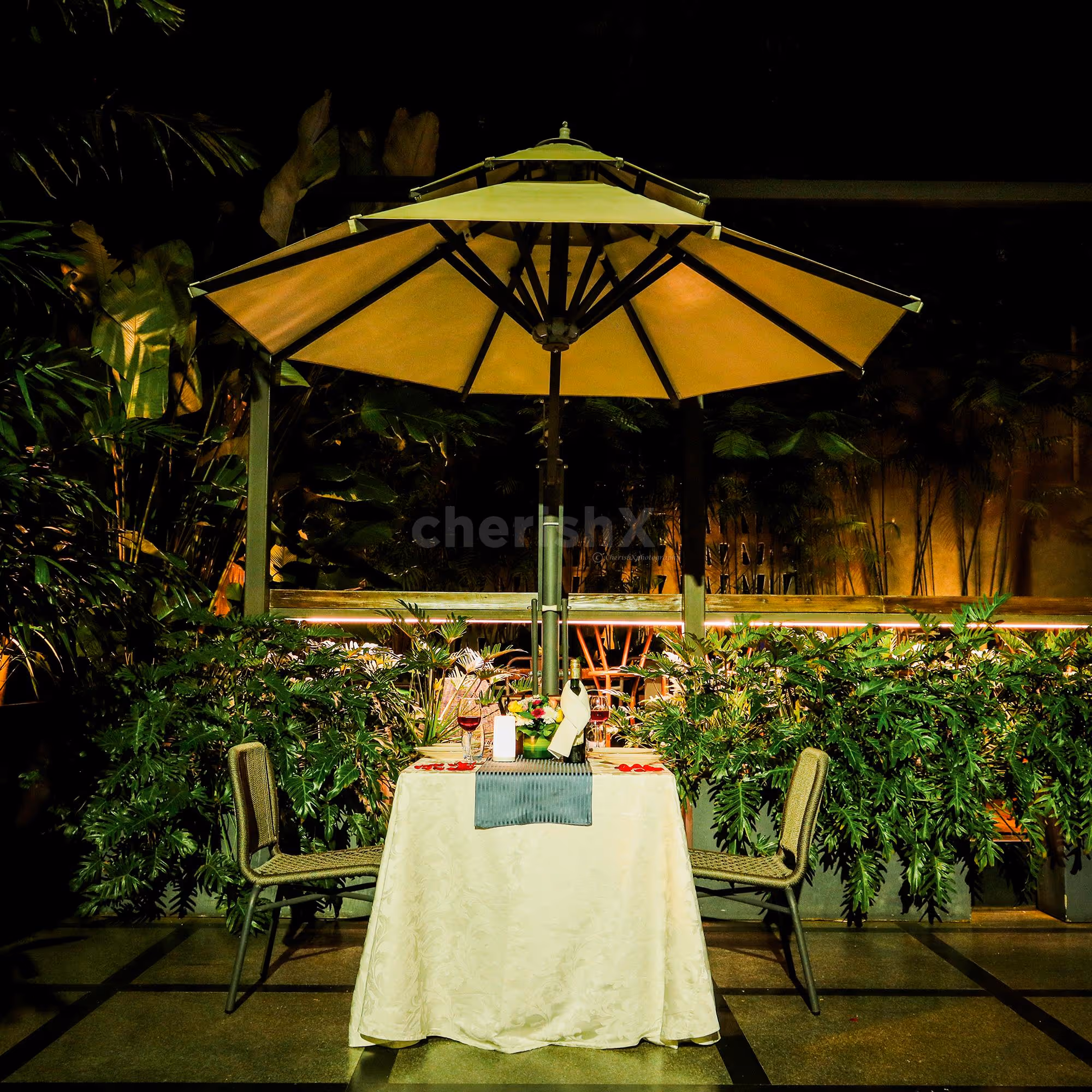 Serene Alfresco Dining  by Grand Mercure, Bangalore