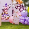 The bunny sunboard cutout on its sturdy stand is a must-have photo spot for every guest.
