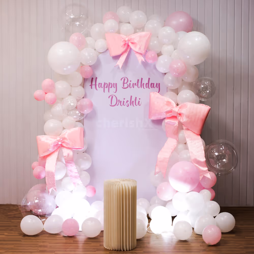 Pretty in pink and ready to party