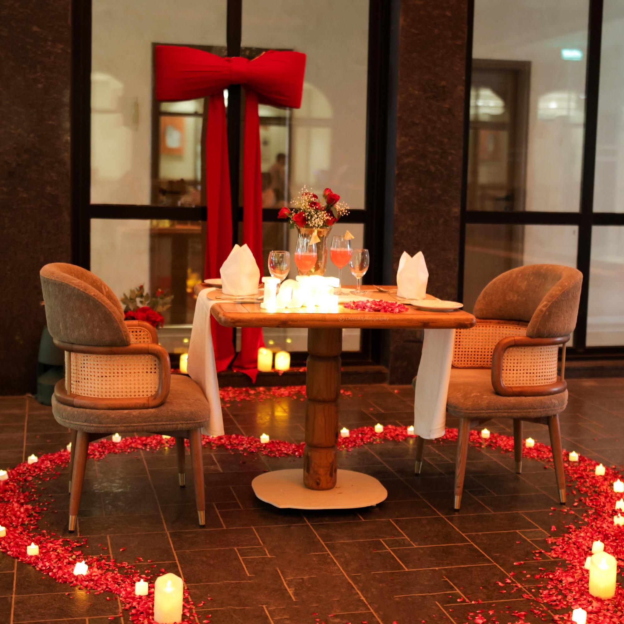 Celebrate love with a 5-course meal and romantic courtyard vibes