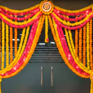 Dreamcatcher element add playful charm to the entrance of any venue