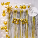 Dual color and star shaped Balloons that level up birthday decor