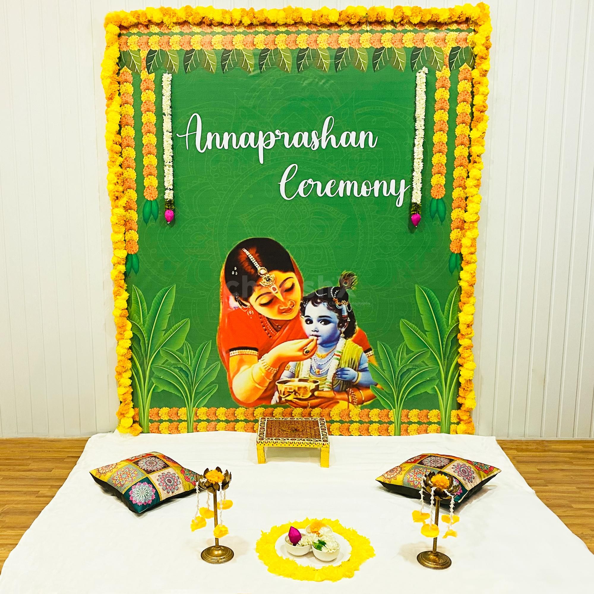 Annaprashan Ceremony Garland Decoration