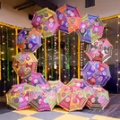 Umbrellas and Fairy Light Photo Booth