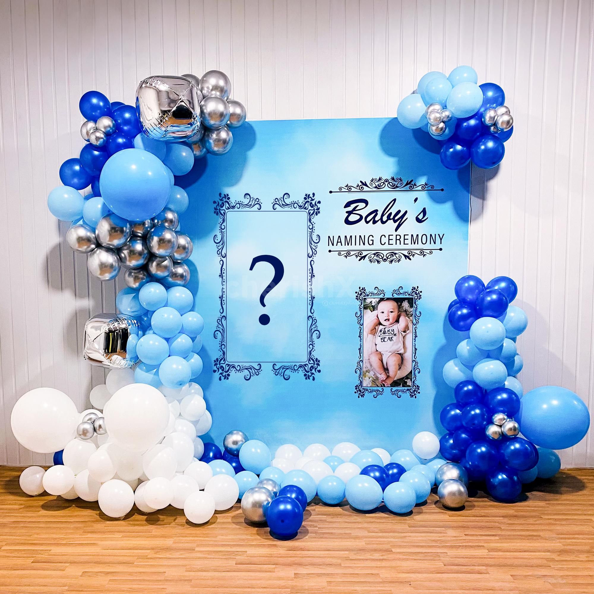 Baby Name Revelation Celebration Decor