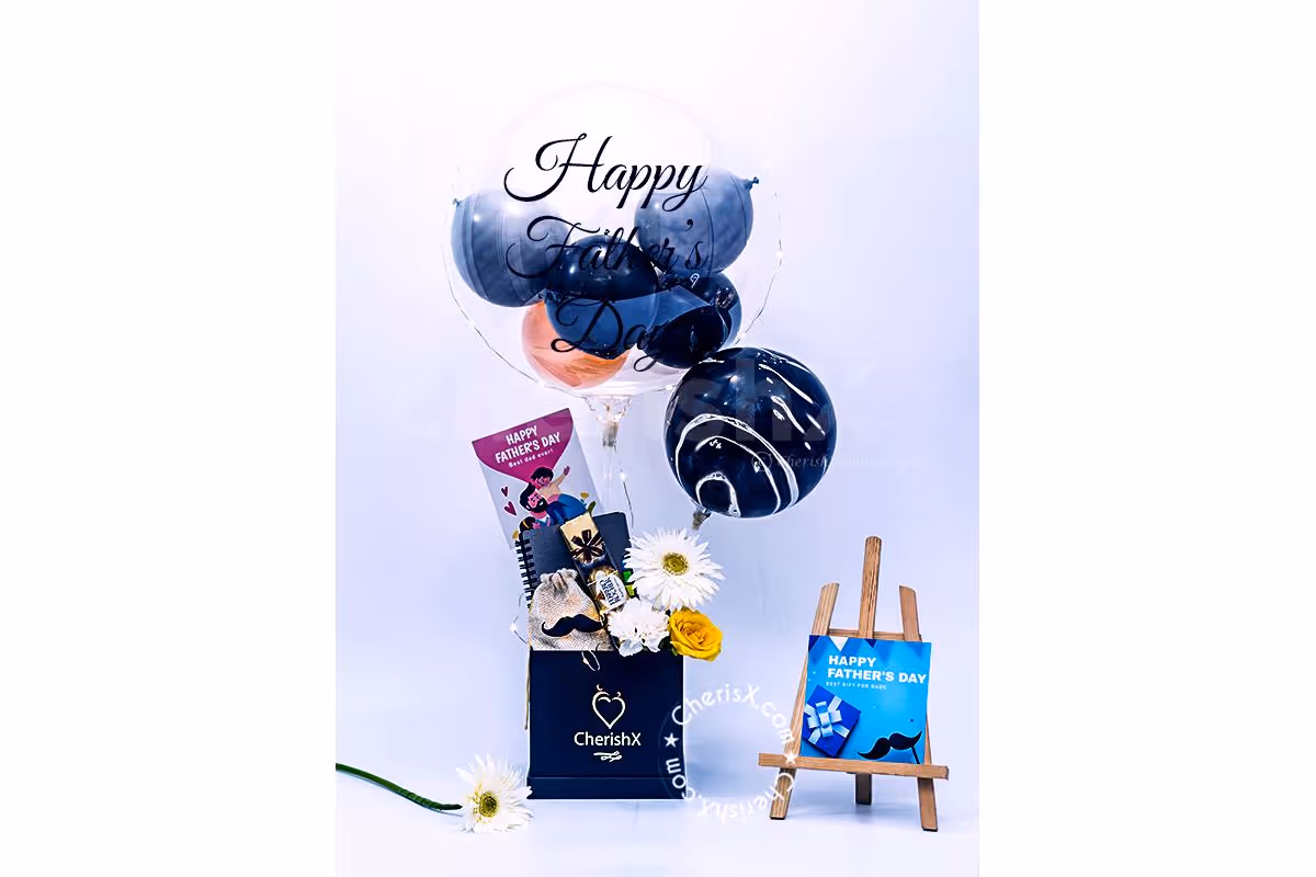 A Black and Grey Father's Day Bucket by CherishX!
