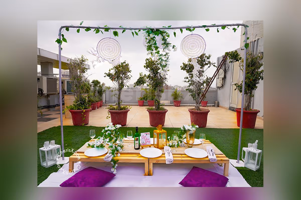 A Boho Dining Set Up for your family dinner by CherishX!
