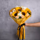 10 Peach Roses
