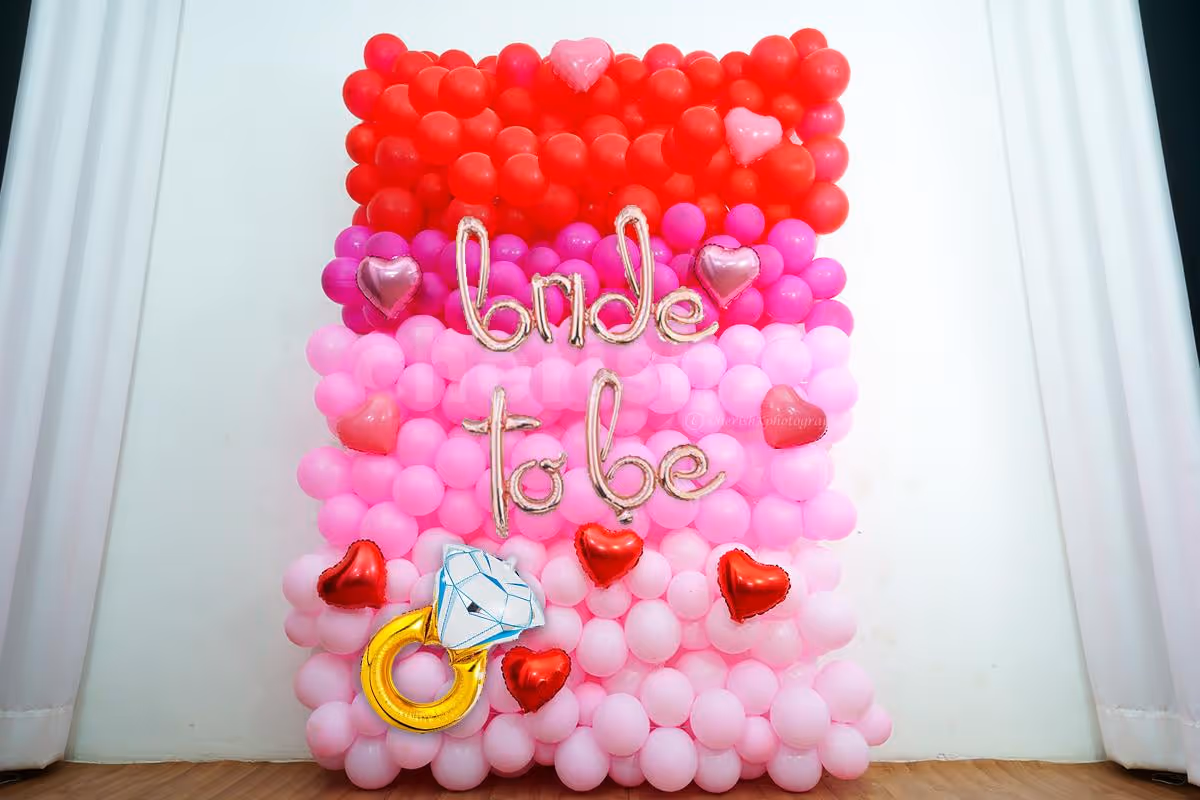 The bride-to-be bachelor's night will be the most memorable with this decor\