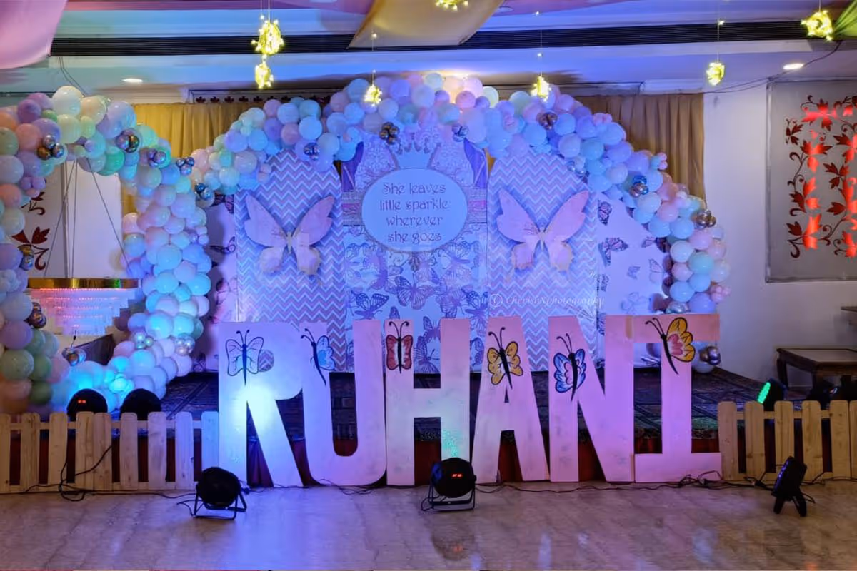 Celebrate your daughter's birthday with a special butterfly theme that gives her wings