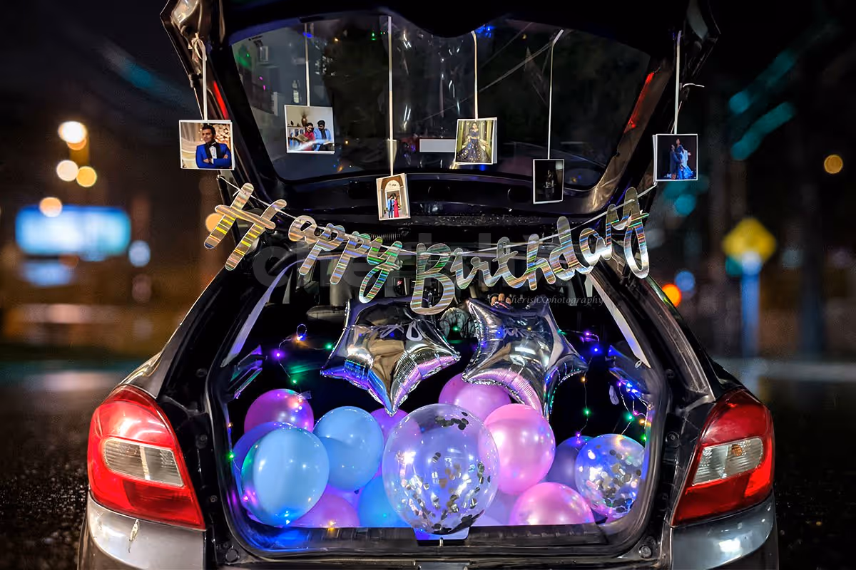 Car Dikki / Trunk Birthday Decoration