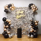 Chic and stylish birthday decoration