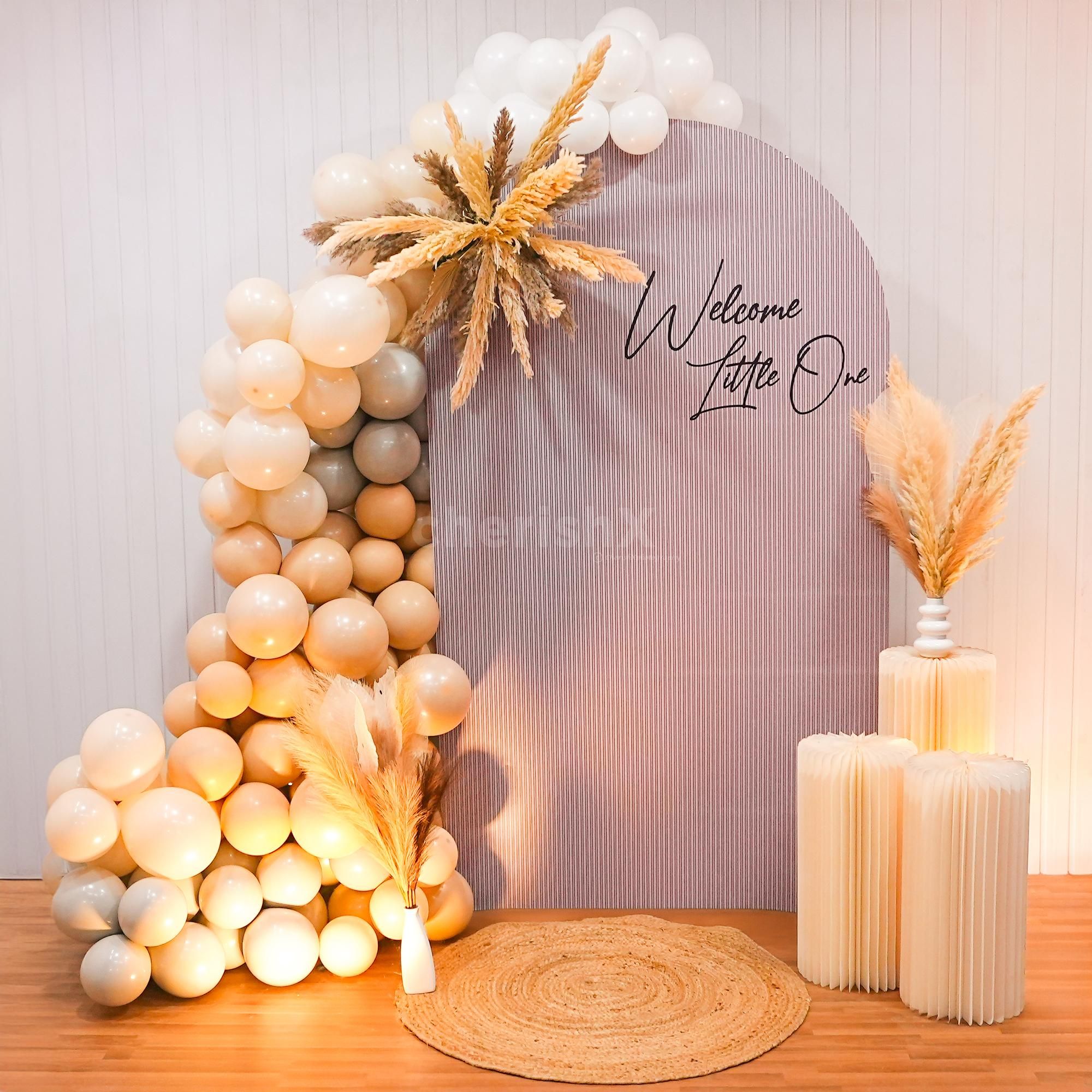 elegant rustic chic baby shower