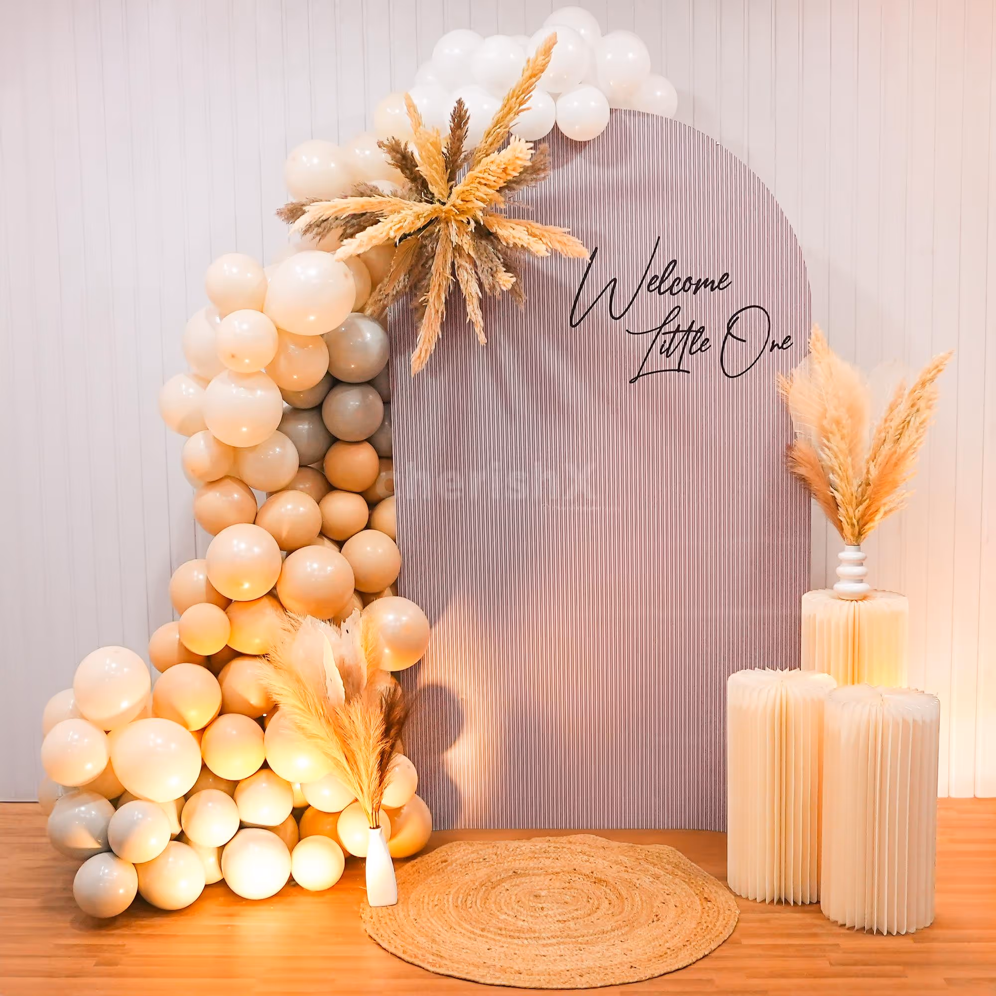 Celebrate new beginnings with our whimsical boho chic baby shower decor