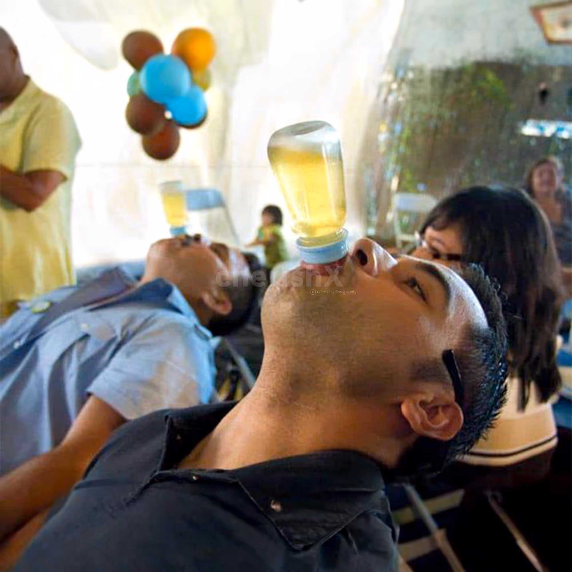 Chug the drink baby shower game free
