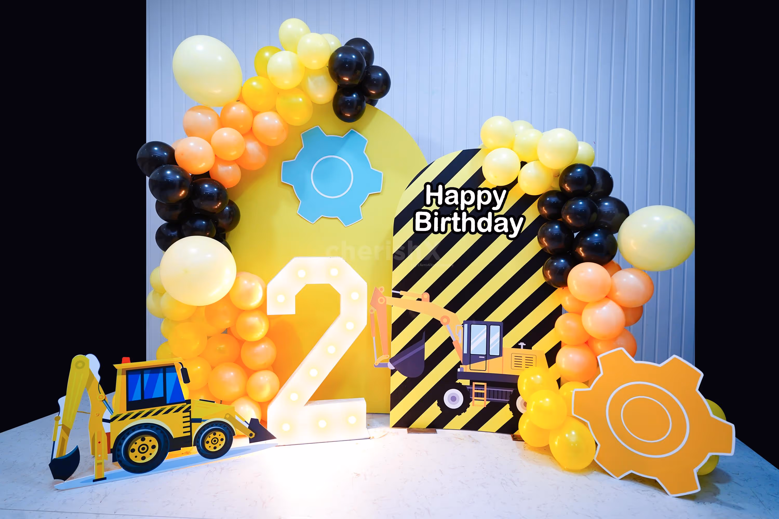 The construction theme birthday party will be a special delight for everyone at the party