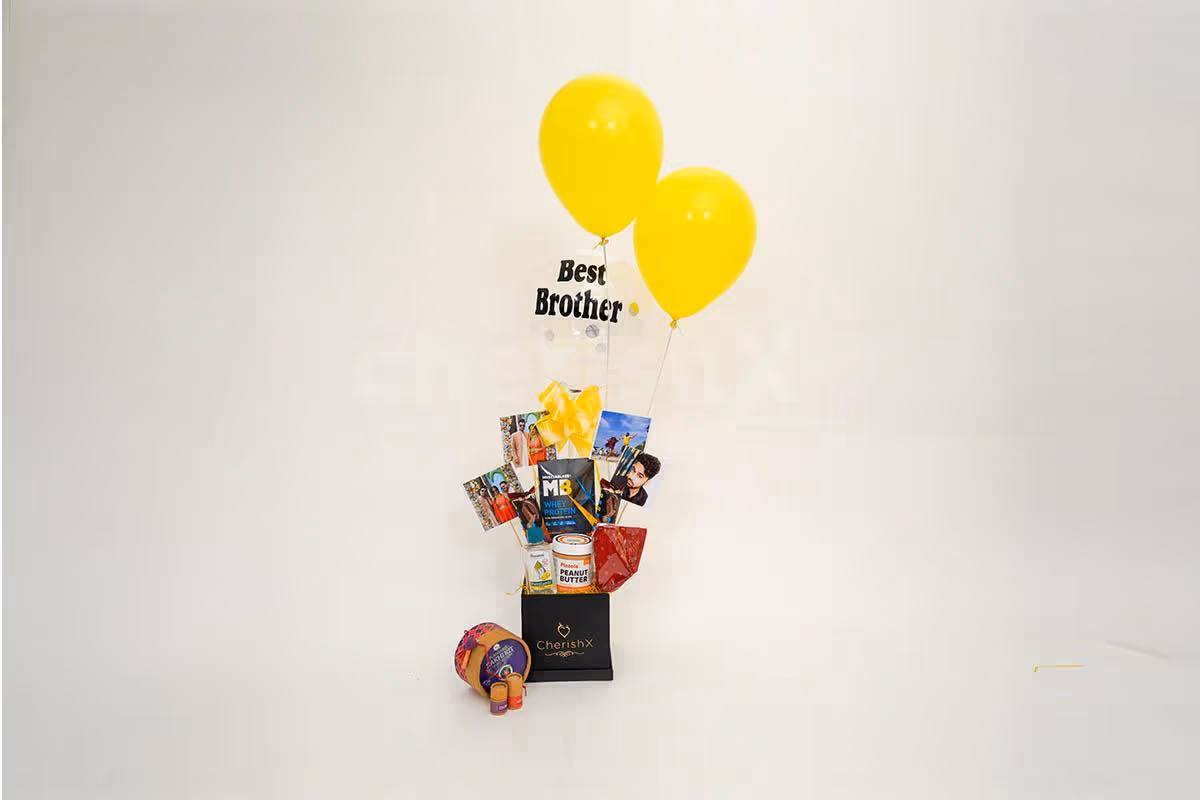 A whole package of a healthy diet to gift to your brother.