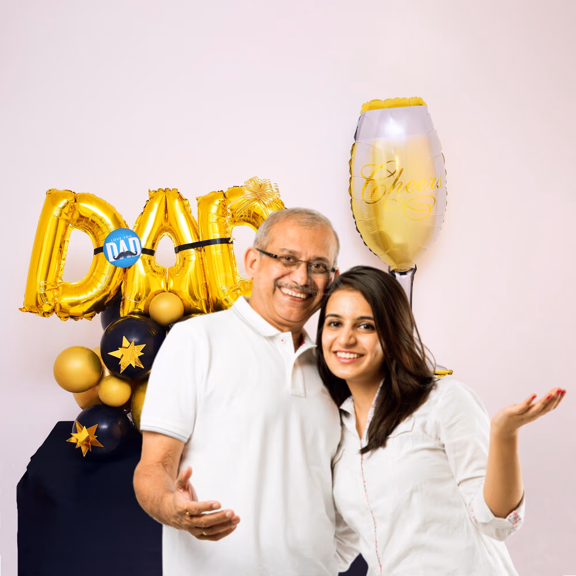 "DAD" Balloon Bouquet
