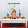 DIY Ganesh Chaturthi decoration at home