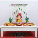 DIY Ganesh Chaturthi decoration at home