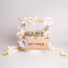 A gorgeous flowered hamper for an unforgettable birthday.