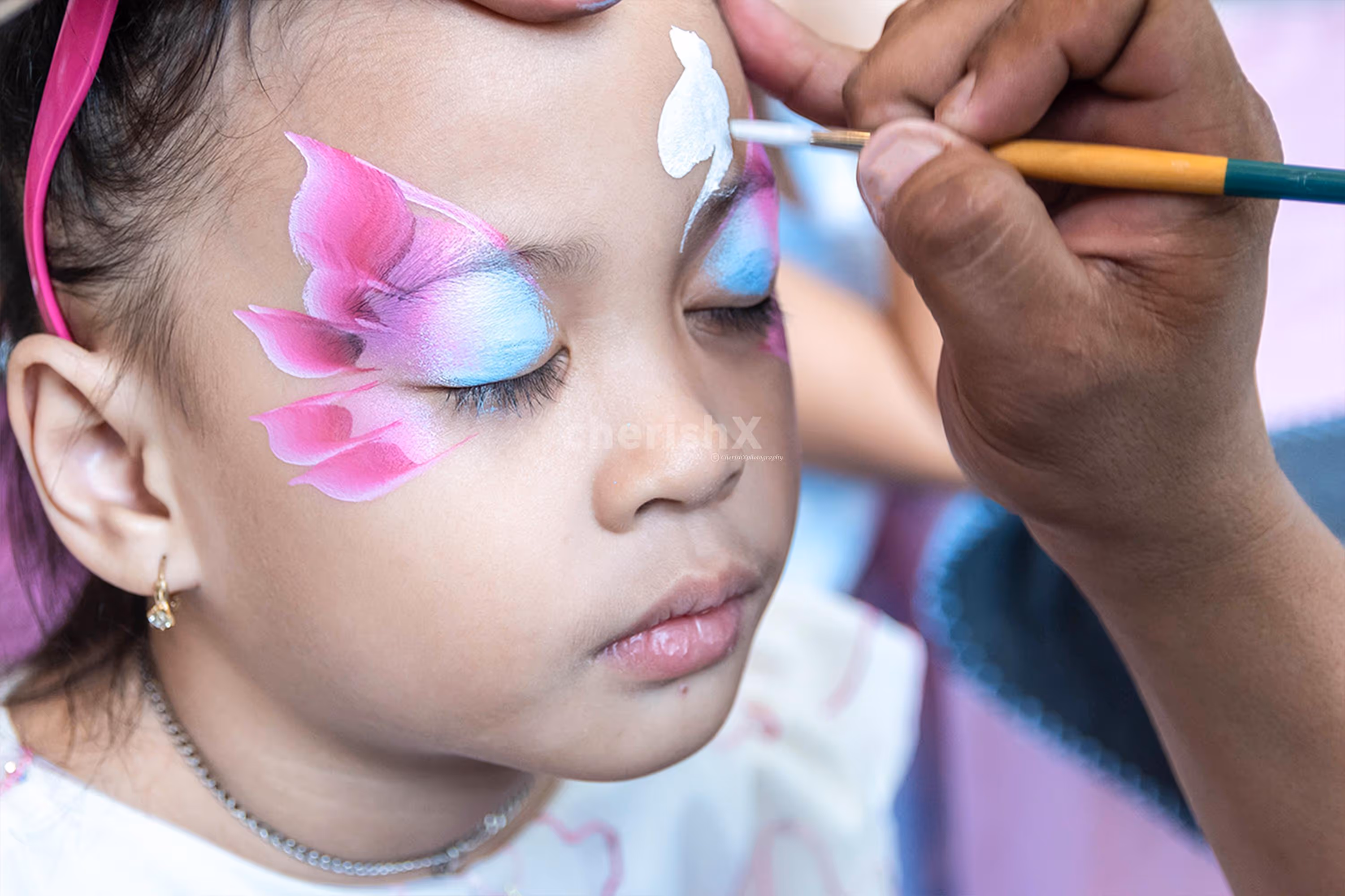 A face painting artist will add fun and amusement to your kid's birthday party