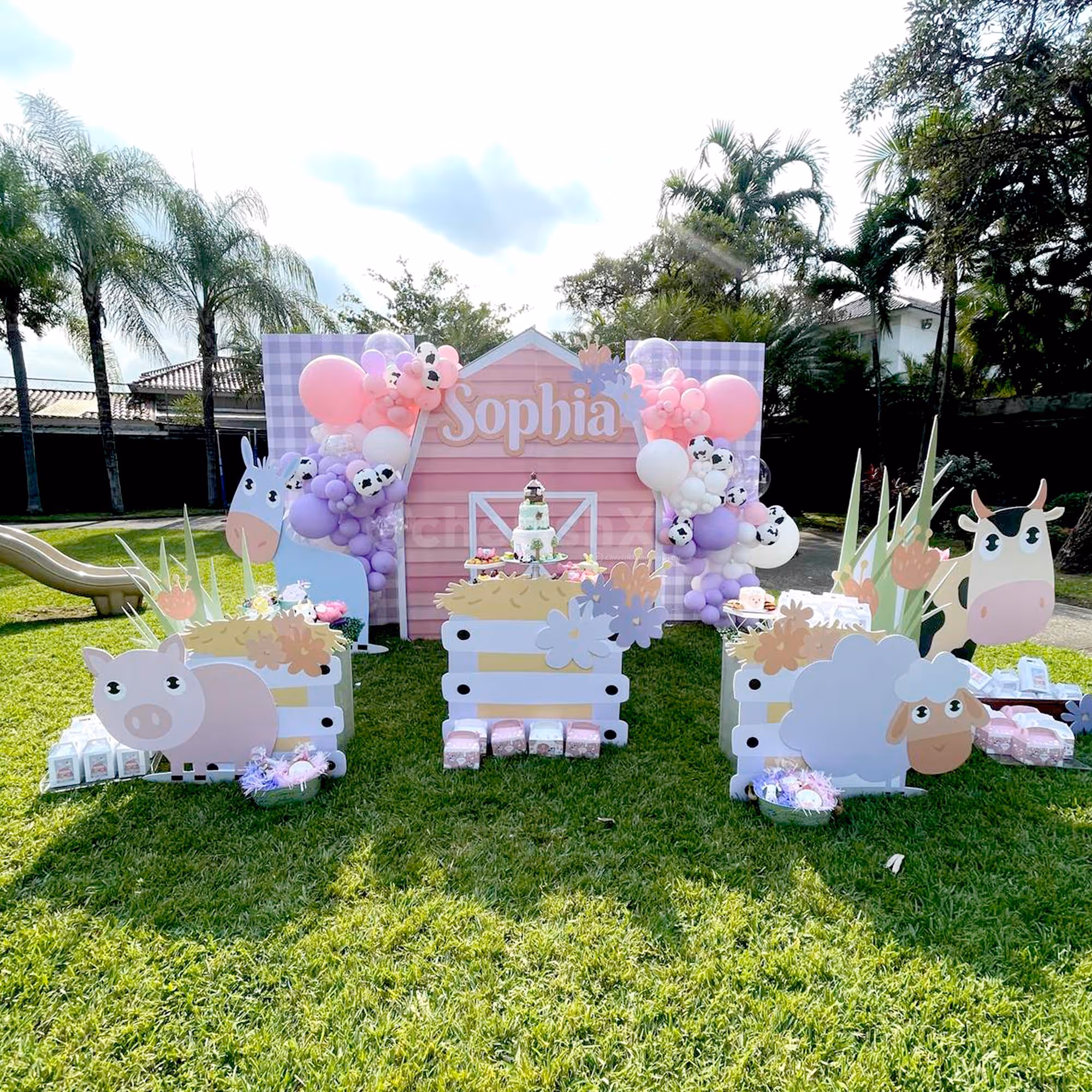 Pastel birthday decor ideas