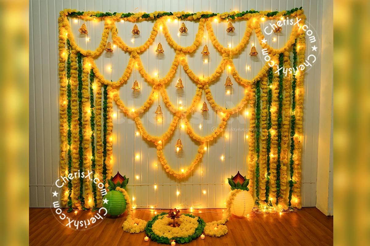 Festive Golden Bell Decor