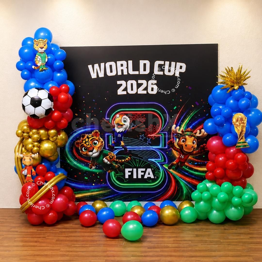 FIFA Themed Customized Backdrop