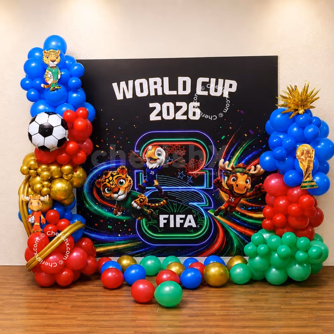 FIFA Themed Customized Backdrop
