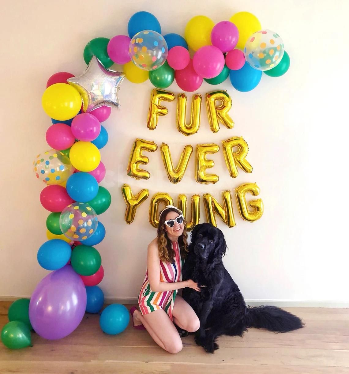 Have a bright birthday with these pretty balloons!