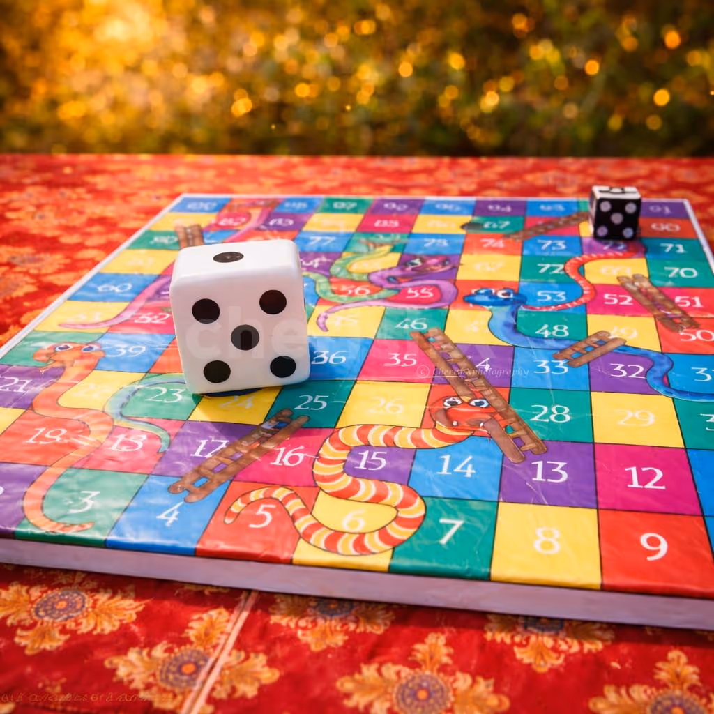 Giant Snake & Ladder Game