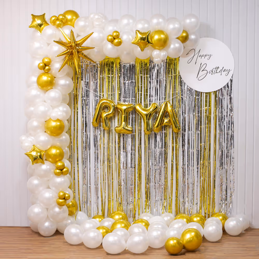 Birthday decor at home