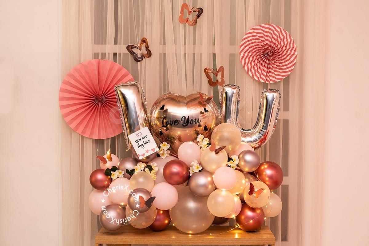 I Love You Balloon Bouquet