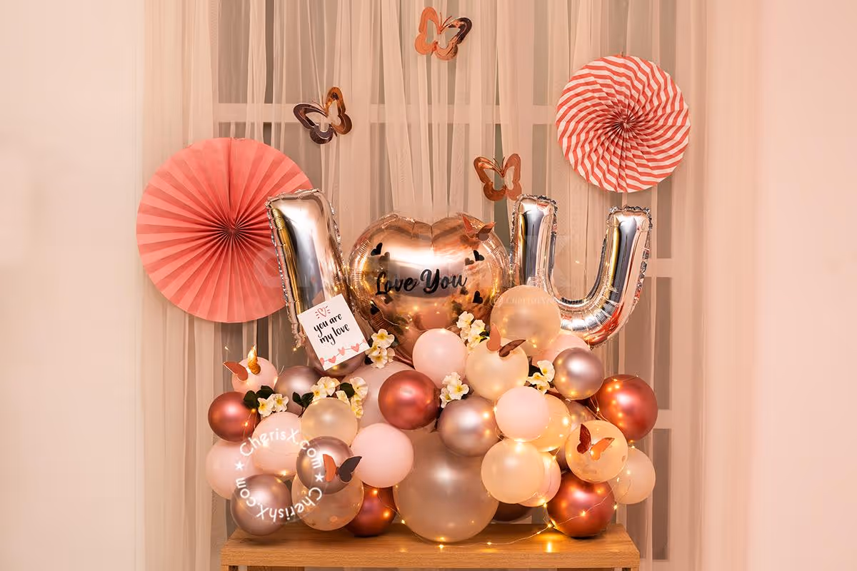 I Love You Balloon Bouquet