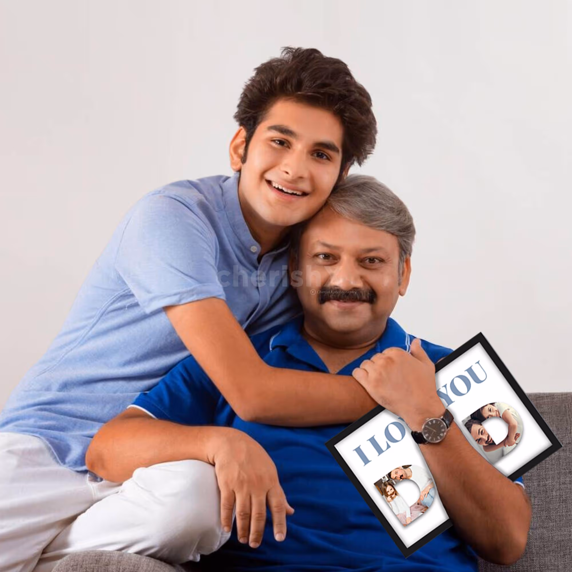 I Love You DAD Frame