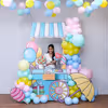 Summer Ice Cream Theme Birthday Decor