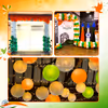 Create an enchanting atmosphere with pixel lights and colourful accents.