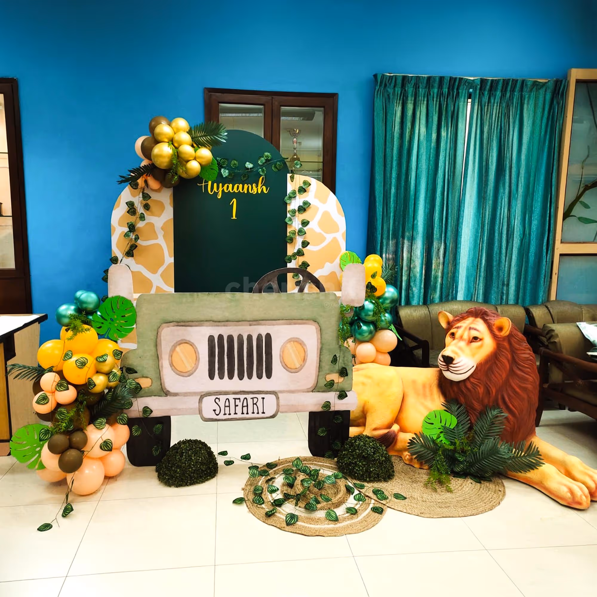 Roaring into another year with a wild safari birthday celebration!