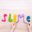 Squishy slime creations filled with glitter and fun