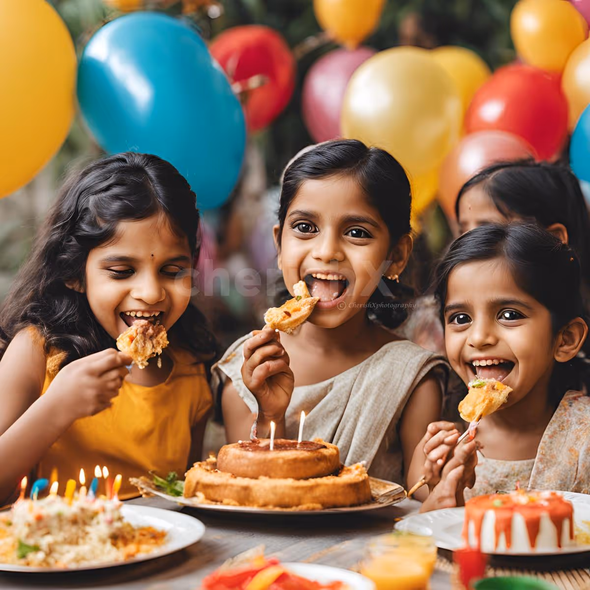 A feast of fun with our kids' party catering
