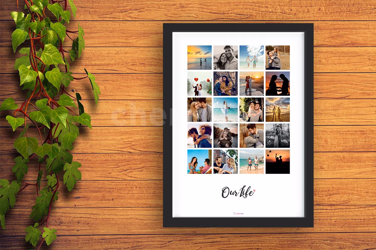 Our Life Collage Photo Frame