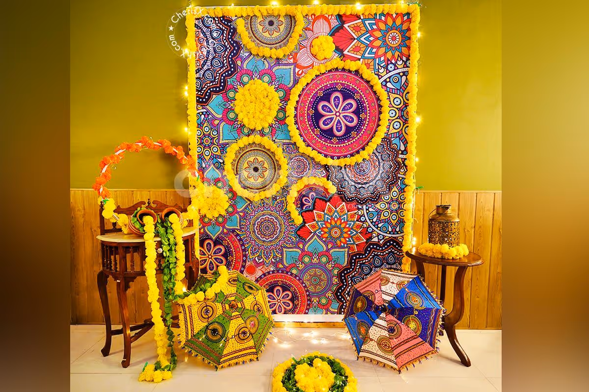 Mandala Themed Tradition Diwali Decoration by CherishX.