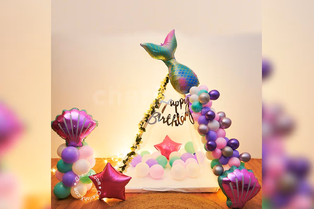 A Gorgeous Mermaid Canopy Theme Decor by CherishX!
