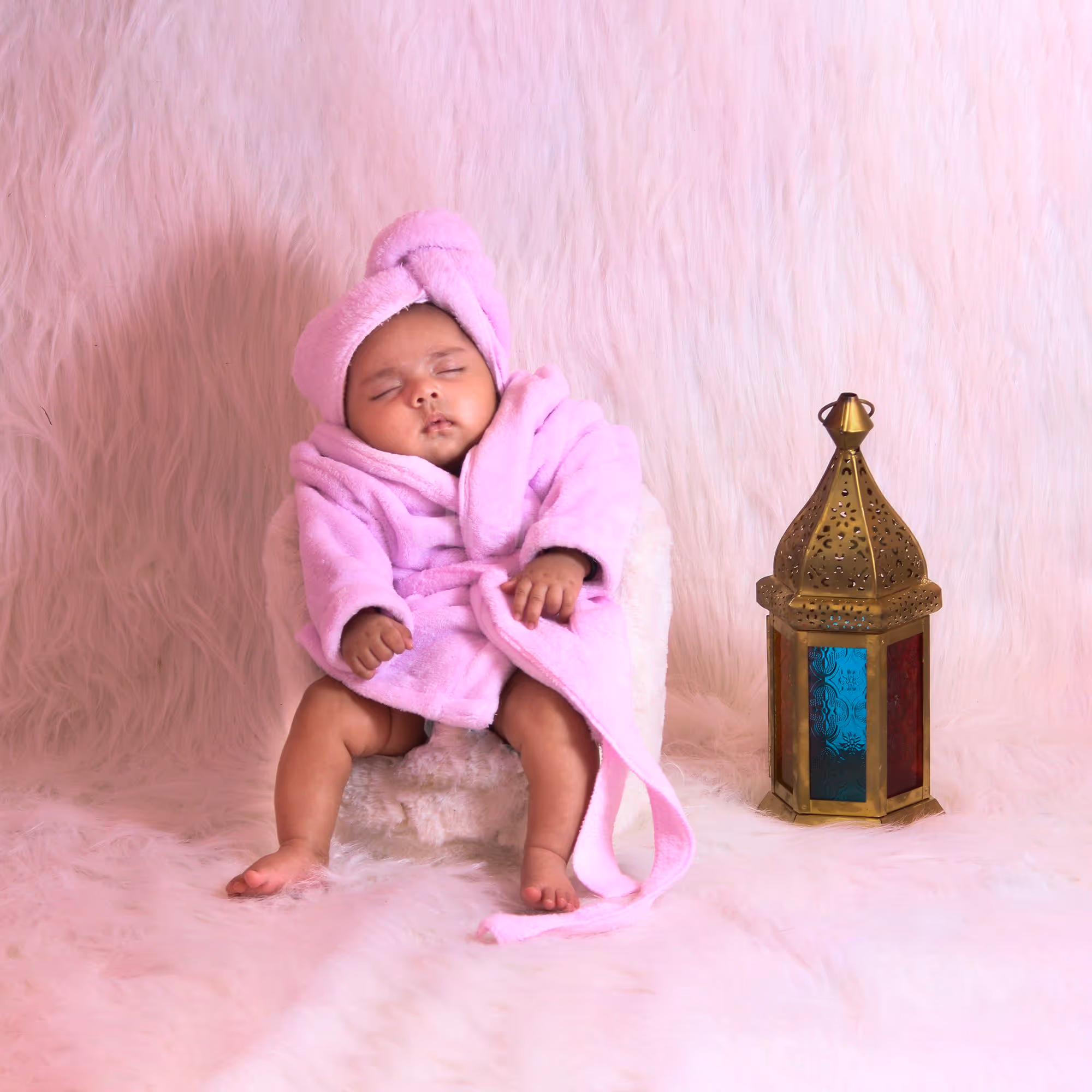 Tiny Wonder: Capturing pure innocence in a classic, elegant theme.